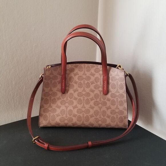 NWOT Coach Leather Tote - Picture 1 of 11